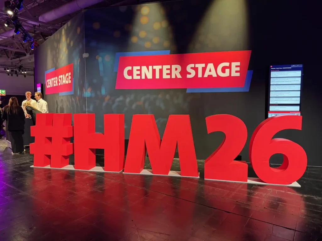 Center Stage der HANNOVER MESSE 2026