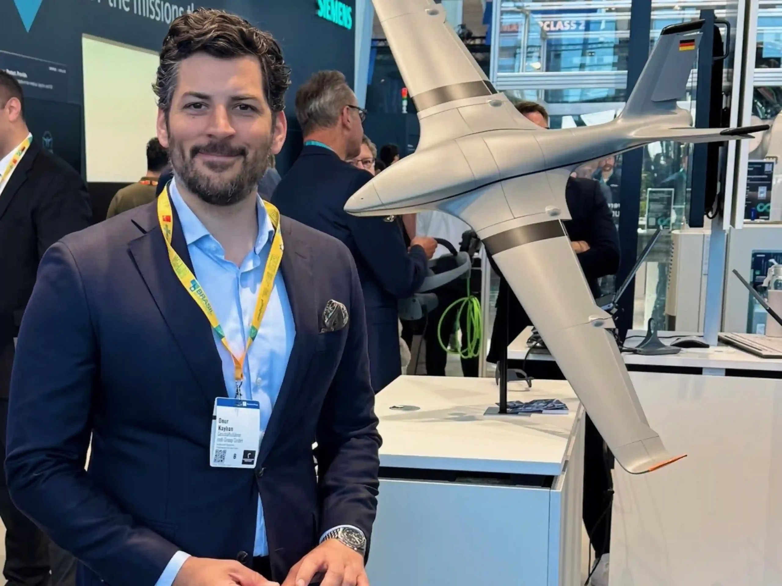 Onur Kayhan, Geschäftsführer der redi-Group, auf der HANNOVER MESSE 2026