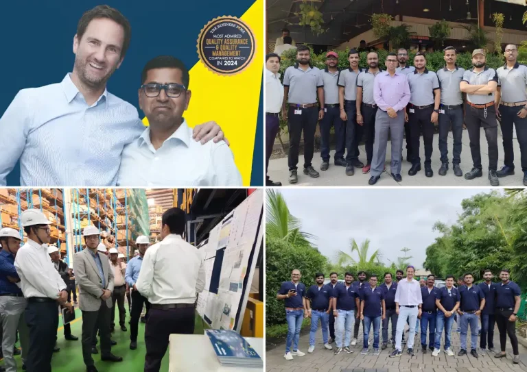 Collage des redi-India-Teams mit Gruppenaufnahmen